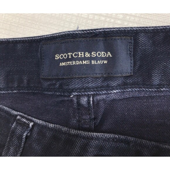 Scotch & Soda Jeans Mens Size 29x32 Dark Blue Ralston Regular Slim Stretch - Picture 8 of 10